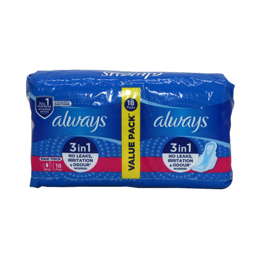 Anytime Maxi Thick Sanitary Pads XL 16