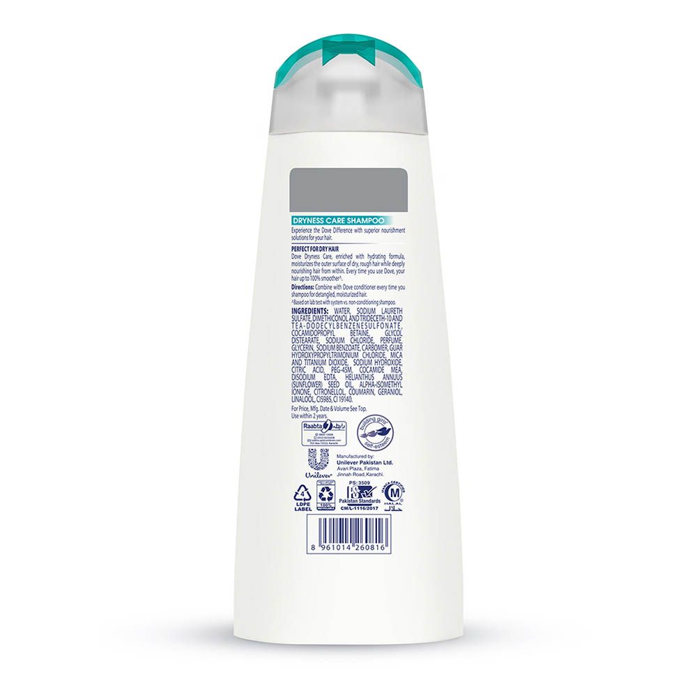 Dove Dryness Care Shampoo 175ml