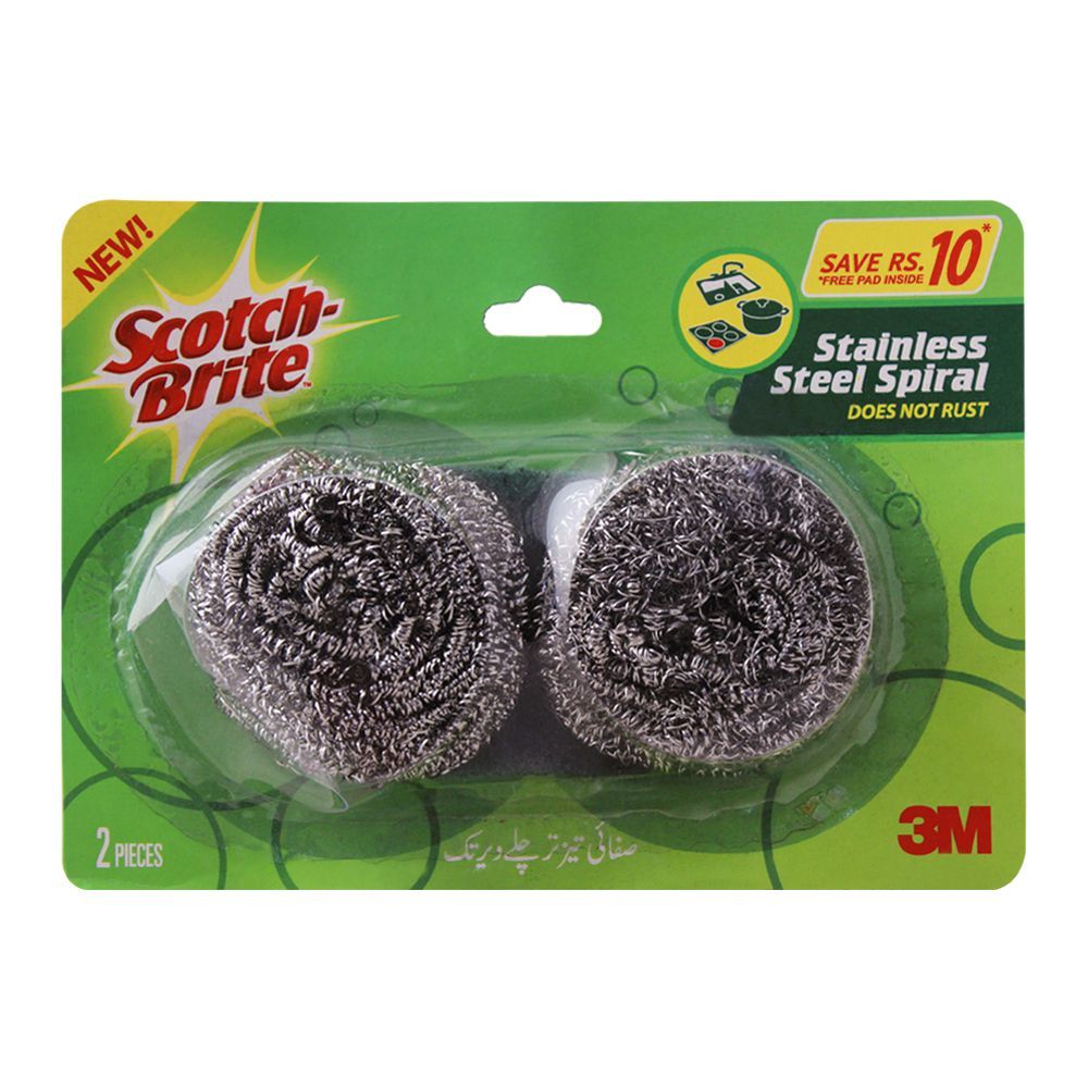 Fast Action Stainless Steel Scrubber Ju