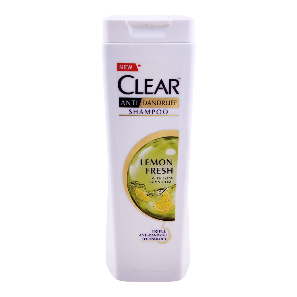 Clear Lemon Fresh Shampoo 185ml