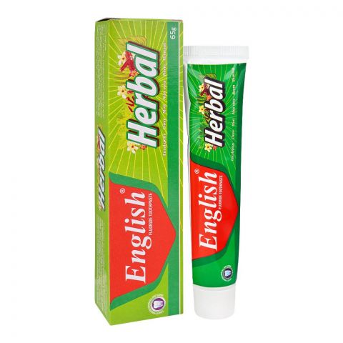 English Fluoride Herbal Toothpaste 65g