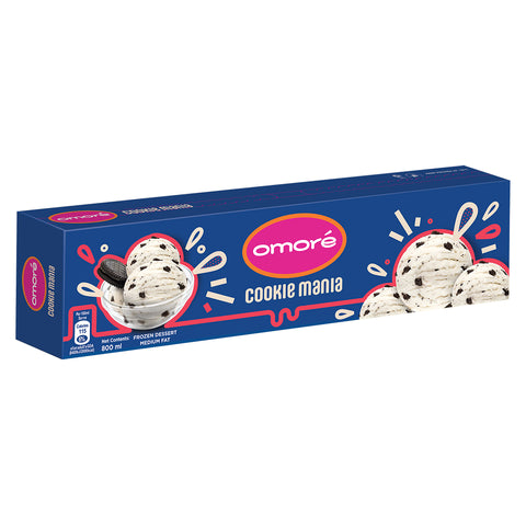 Omore Ice Cream Cookie Mania 800ml