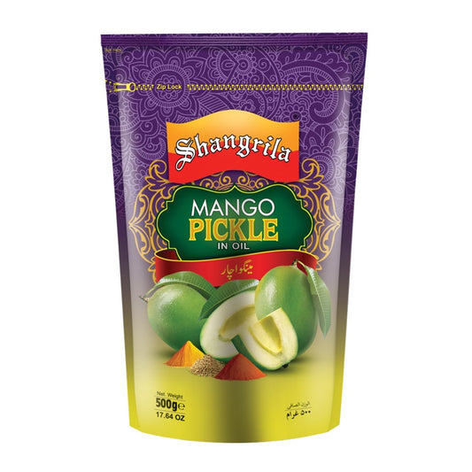 Shangrila Mango Pickle In Oil Pouch 40