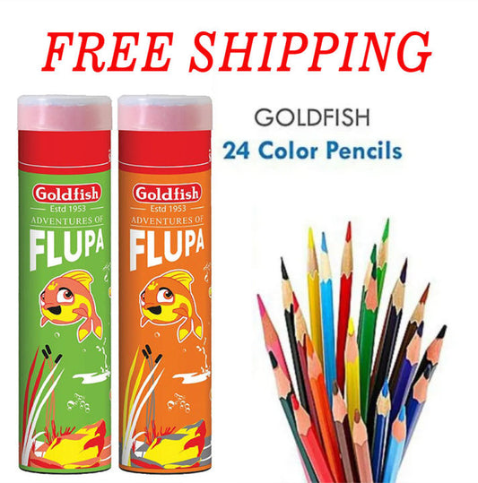 Pencil Colour Goldfish 24Pcs