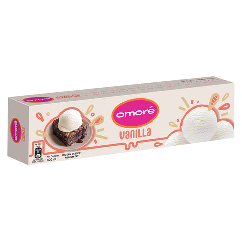 Omore Ice Cream Vanilla 800ml