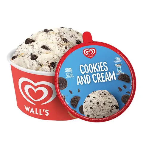 Wall-s Ice Cream Cookies-Cream Cup 1