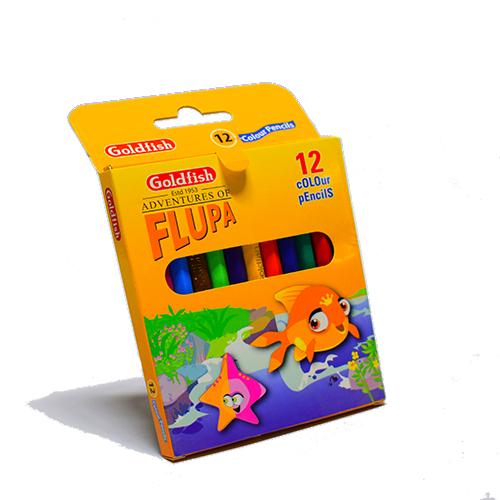 Goldfish Flupa Pencil Color (Small) 12P