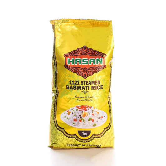 Hasan Steamed Basmati Rice 1Kg