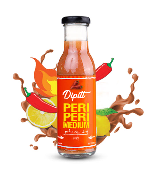 Dipitt Peri Peri Medium Sauce 300ml