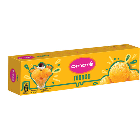 Omore Ice Cream Shahi Mango 750ml