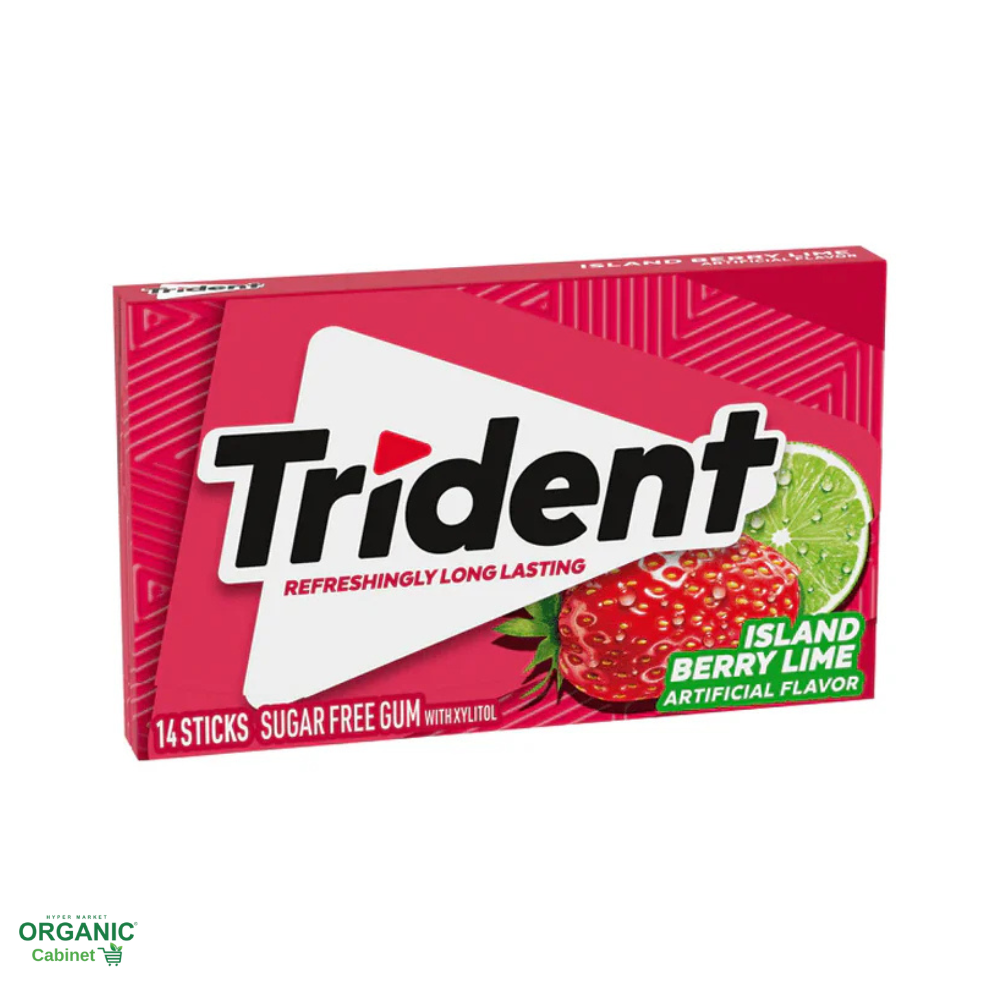 Trident Island Berry Lime Bubble 14 Stic