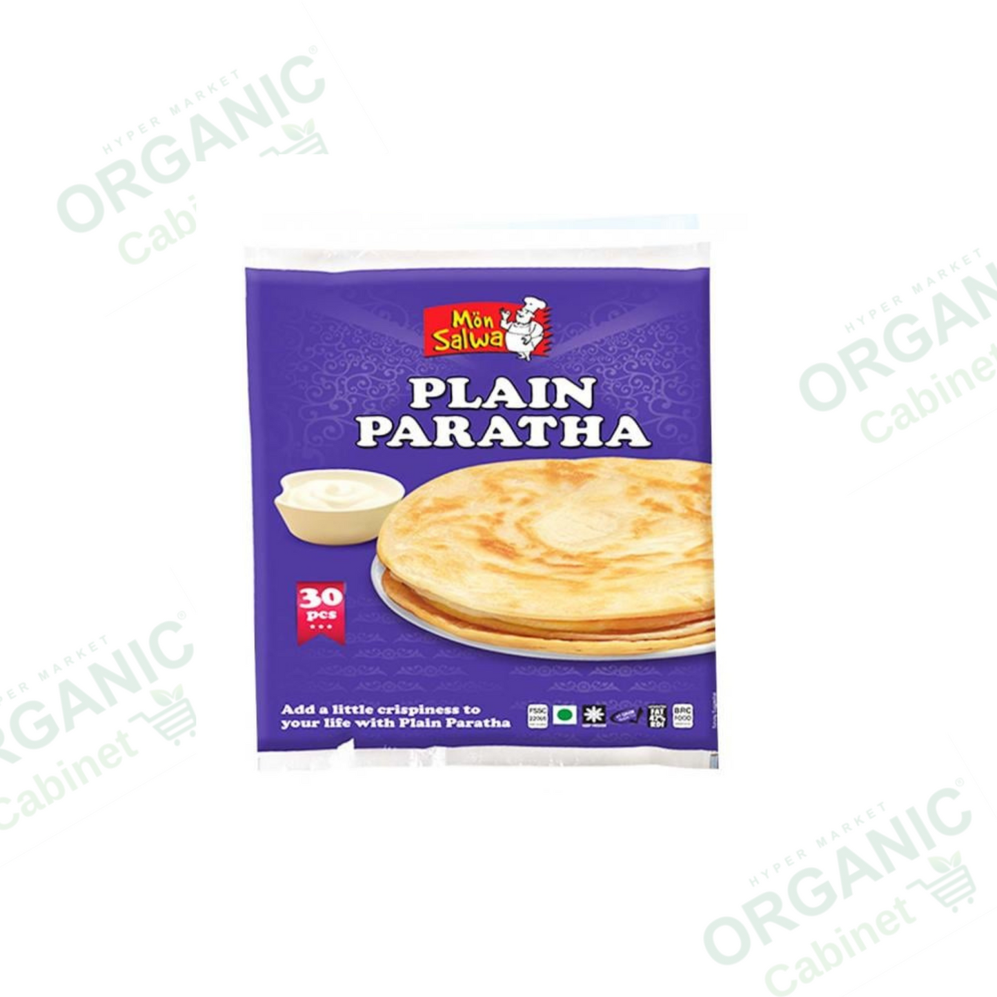 Mon Salwa Plain Paratha 30Pcs