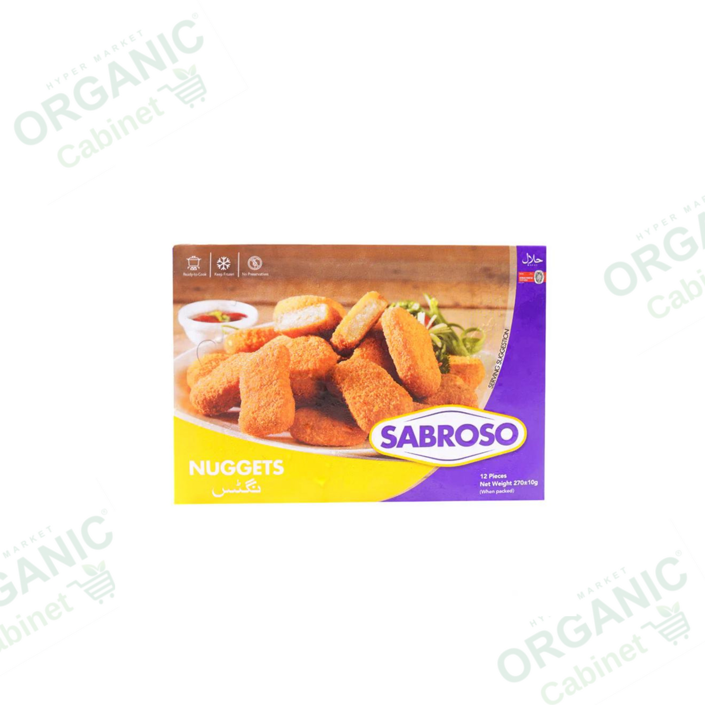 Sabroso Nuggets 270g