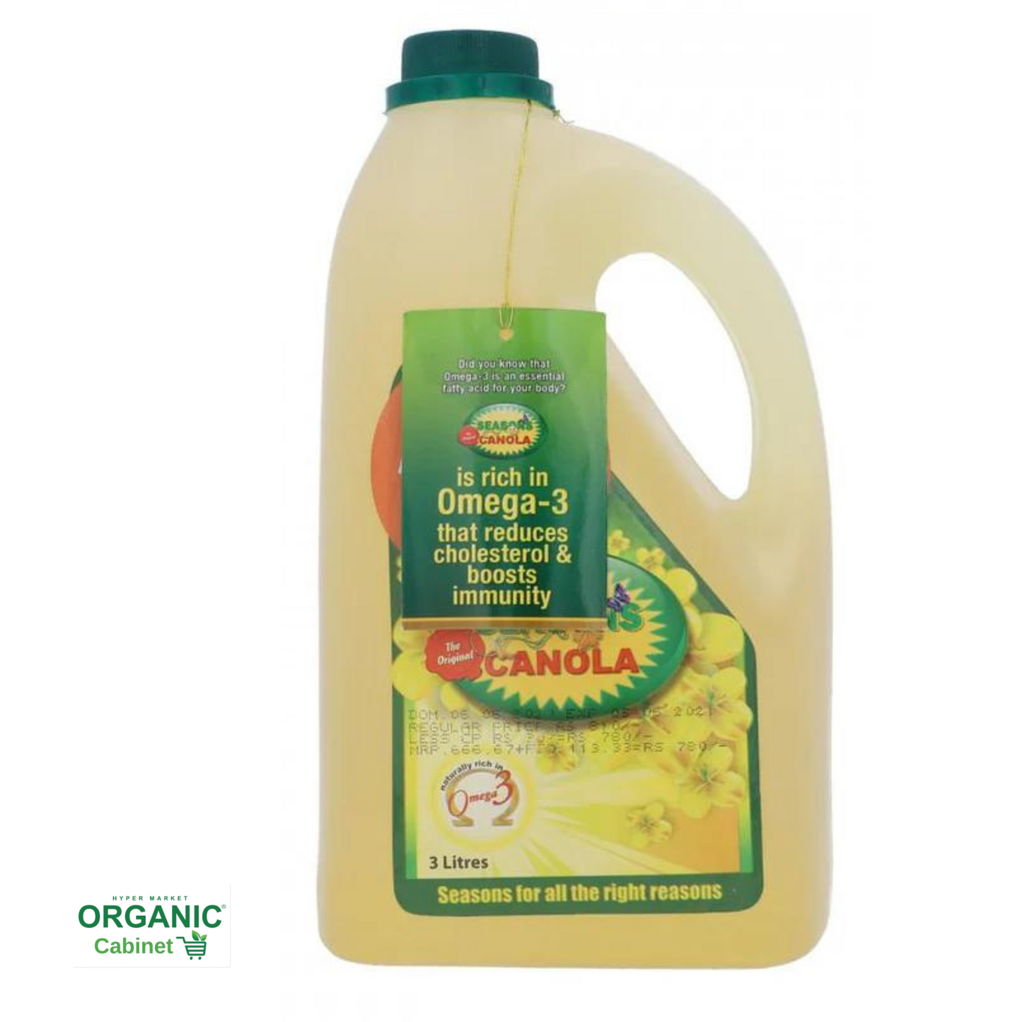 Seasons Canola Cooking Oil 4.5Ltr