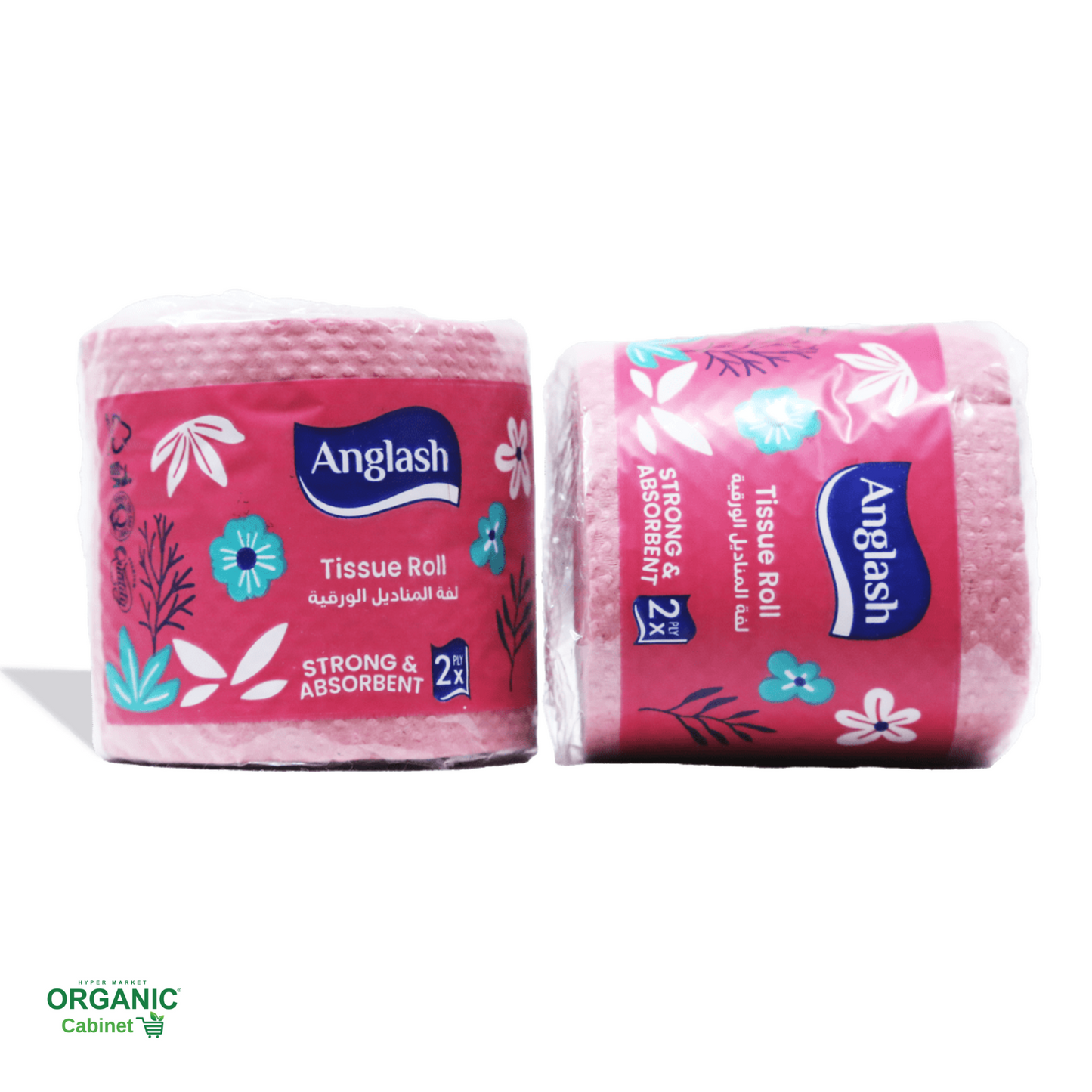 Anglash Toilet Tissue Roll Pink