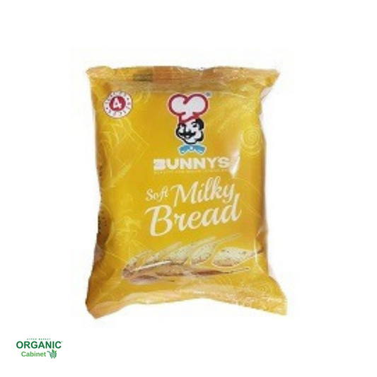 Bunnys Bread Milky Slice 4Pcs