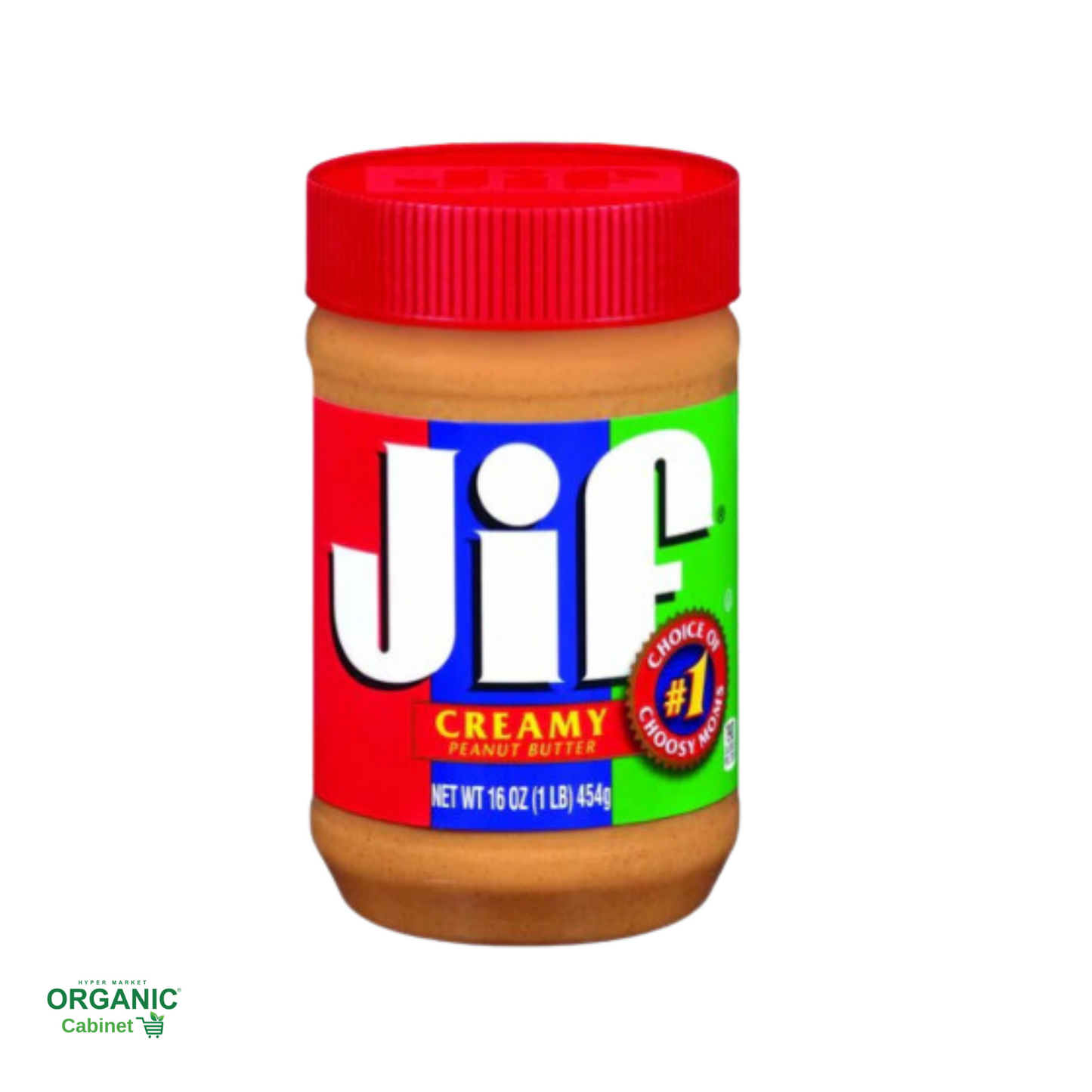 JIF PEANUT BUTTER 454G