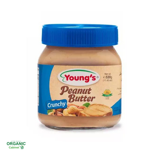 Youngs Peanut Butter Crunchy 320g