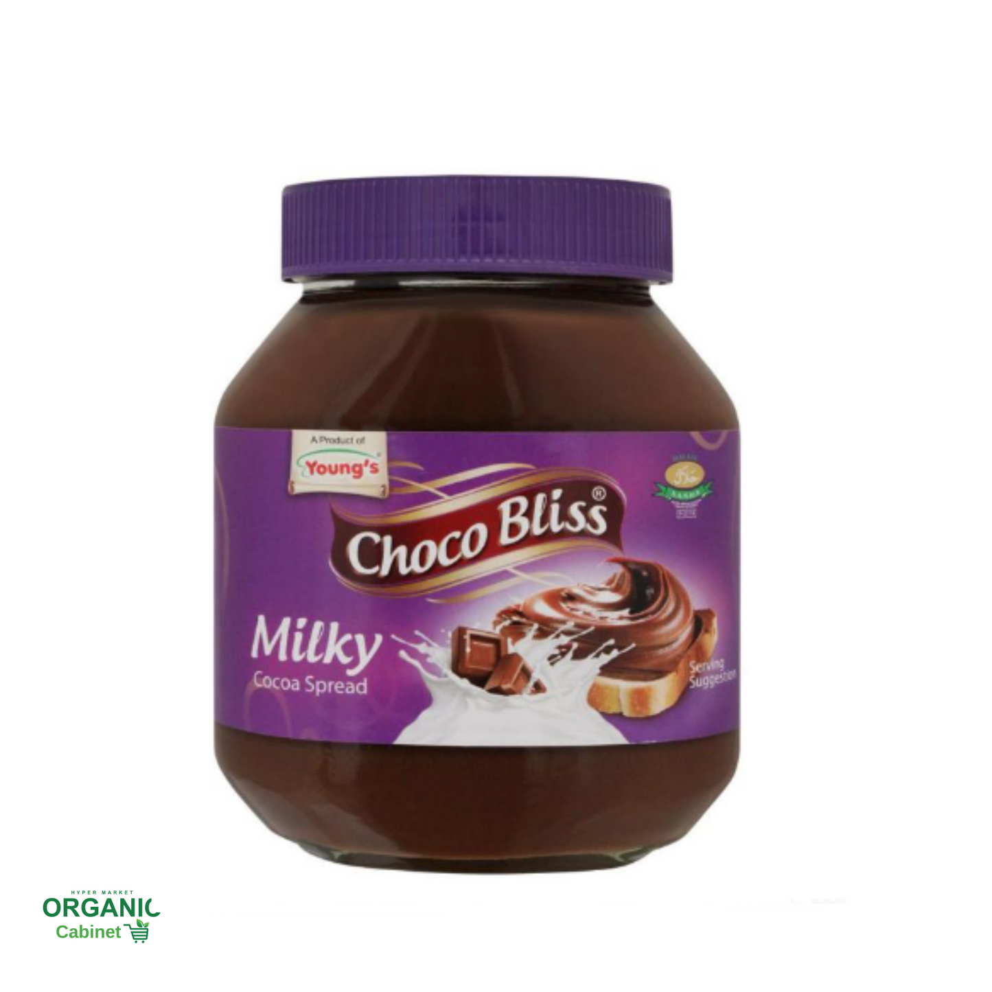 Youngs Choco Bliss Milky Spread 180g