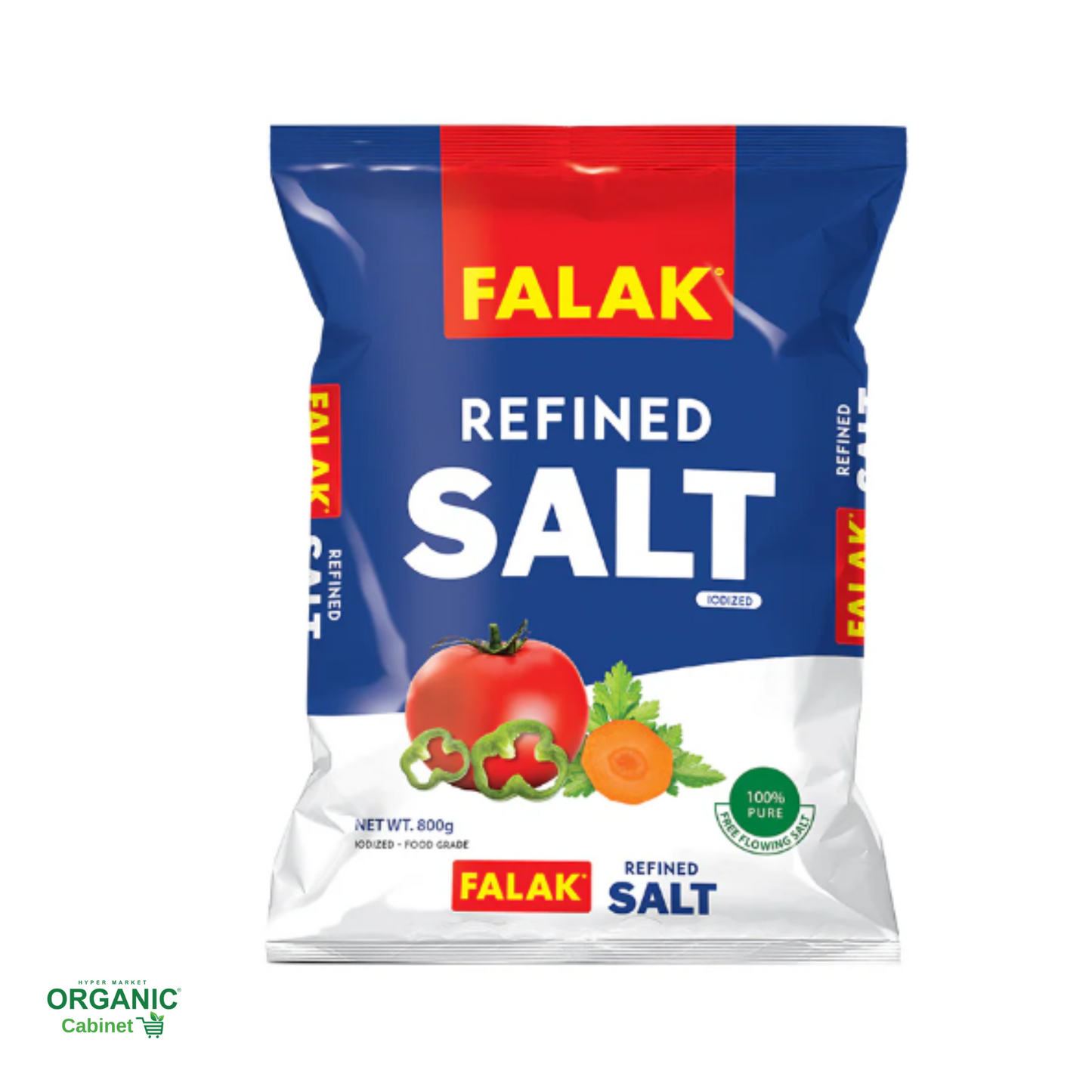 Falak Refined Salt 800g