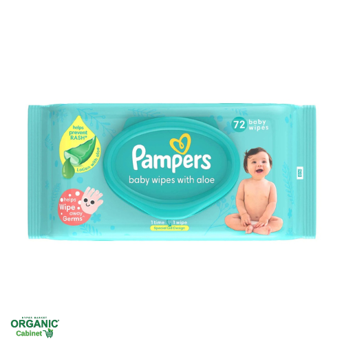 Pampers Baby Wipes 72Pcs