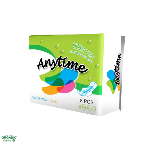 Anytime Ultra Thin Sanitary Pads 8Pcs