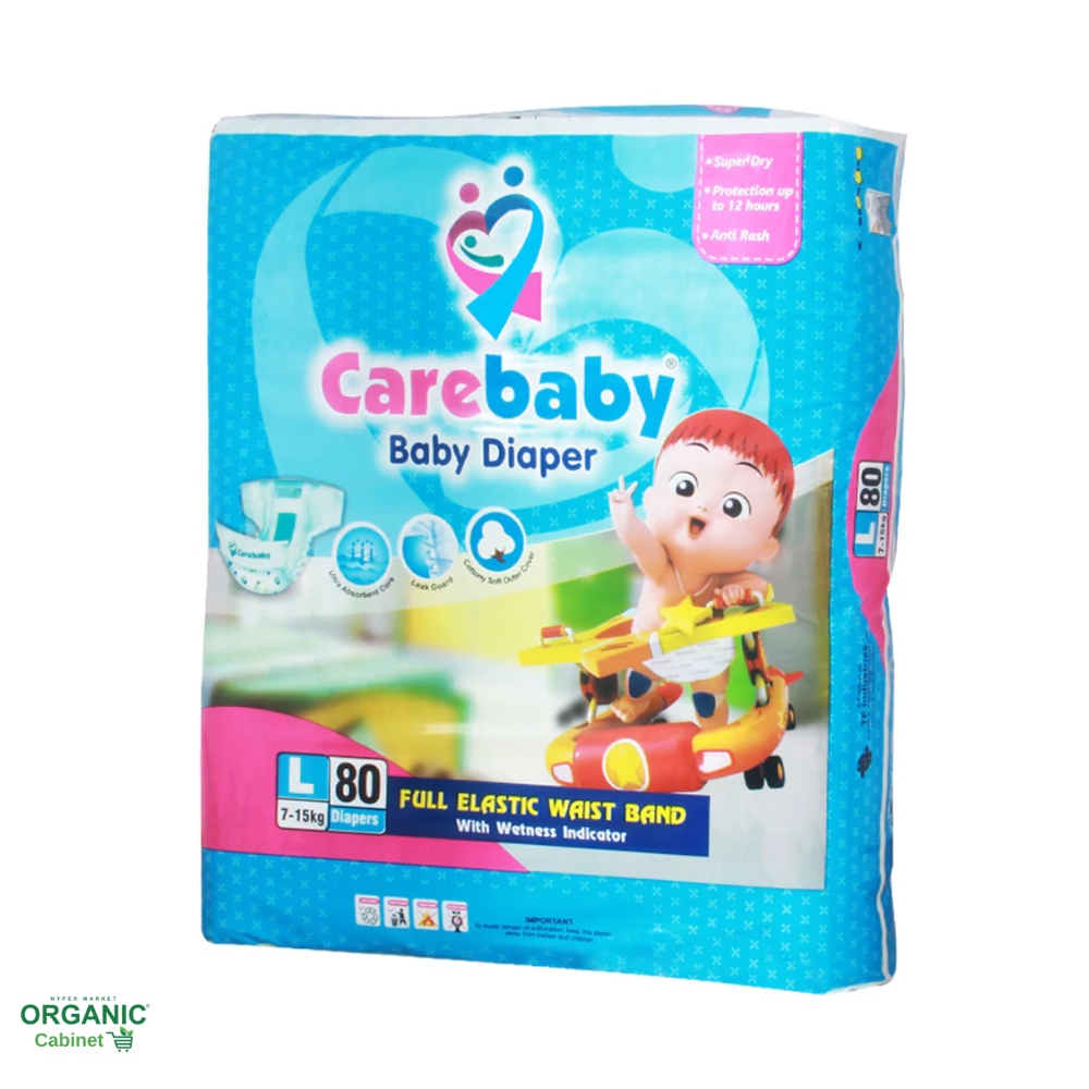 Carebaby Diapers New Born (3Kg) 52Pc