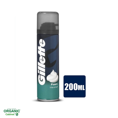 Gillette Shave Foam Menthol 200ml