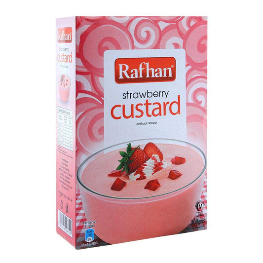 Rafhan Custard Strawberry 275g