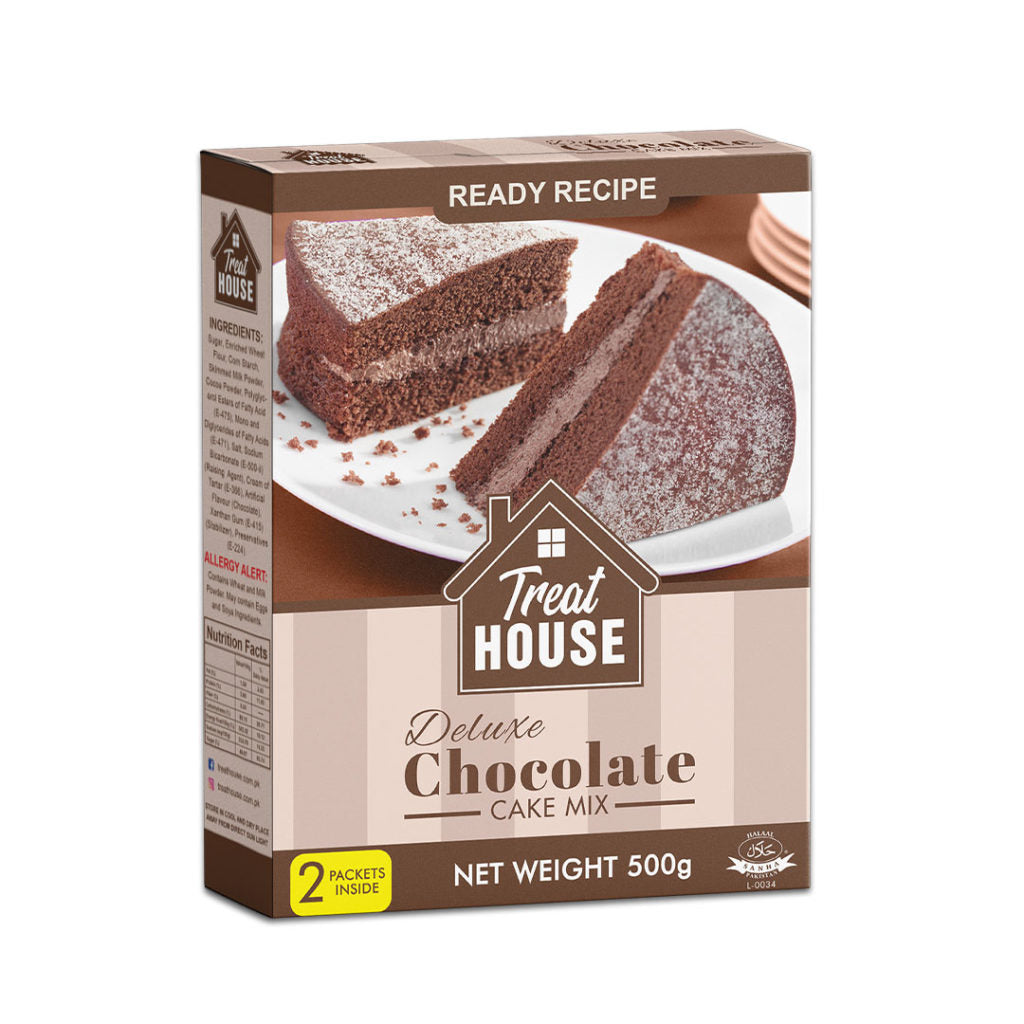 Treat House Deluxe Choc. Cake Mix 25