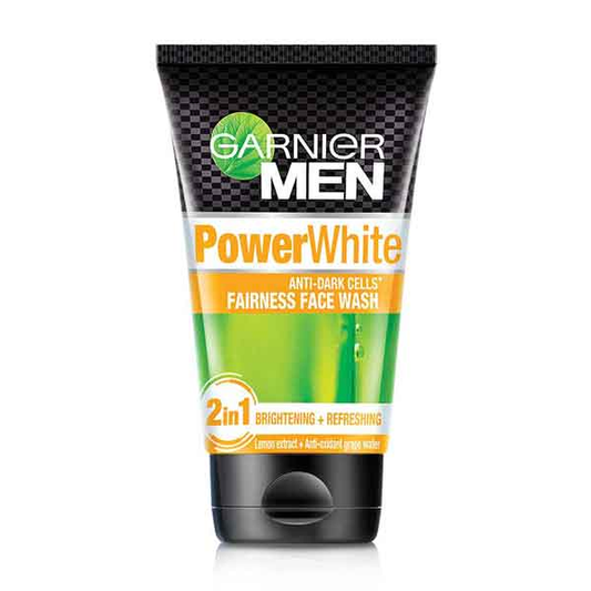 Face Wash Garnier Power White 100ml